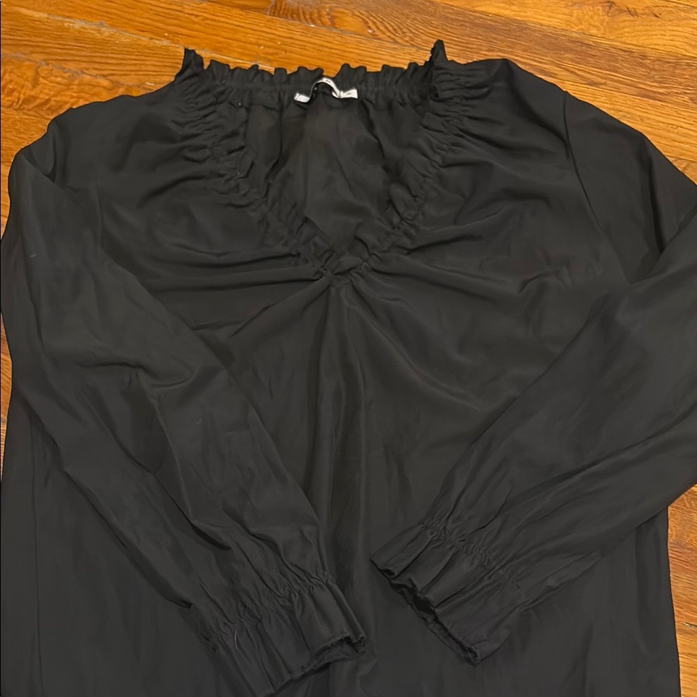 Elegant Black Women's Blouse
